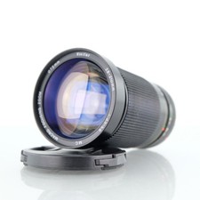 Canon FD Mount Vivitar 28-210mm f3.5-5.6 MC Macro Zoom Objektiv + Kappe Tele Manu