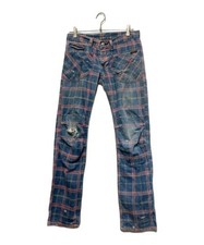 Hysteric Glamour Checked denim pants Indigo 2AP-4433