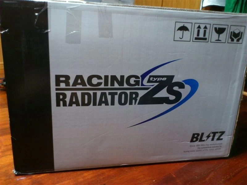 Radiador de carreras Blitz para Mitsubishi Lancer Evolution IV V VI EVO 4 5 6 JDM 4G63 Foto 4 de 4