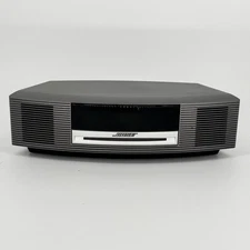 Bose Wave Radio CD Player AWRCC1 Titanium Silver  Gray For Parts/Repair AM/FM