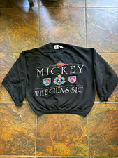 Vintage 90s Women s Disney Mickey Mouse 100 Cotton Crewneck Sweatshirt L 25x23