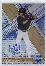 2019 Elite Extra Edition Aspirations Blue 39/50 Glenallen Hill Jr #56 Auto 1u6