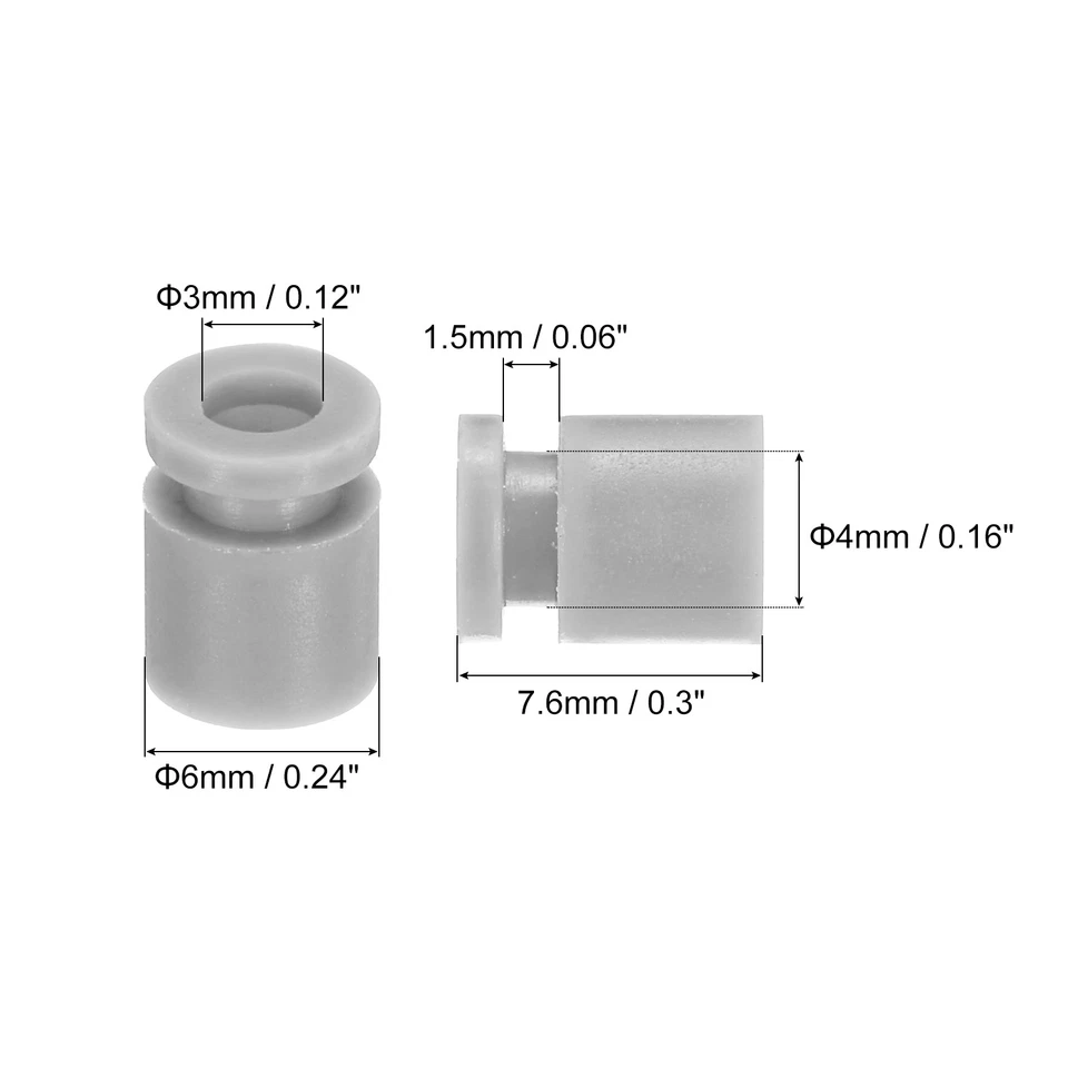 12 stücke RC Anti Vibration Gummibälle für F4 F7 Flug Controller M3x8mm Grau - Bild 2 von 4