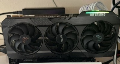 (FOR PARTS) Asus Tuf GeForce RTX 3090 Gaming OC with CORE and MEMORIES