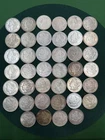 Lot Of 40 Morgan Silver Dollars - 1921 Date, Good Condition, See Description