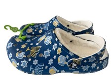 Crocs Classic Lined Holiday Clogs Hanukkah 209326-90H  display picture 3