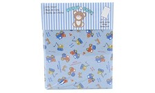 Zak  Zoey Boys Fitted Crib  Toddler Bed Sheet Under Construction 