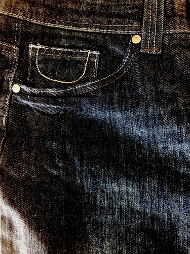 Lee Mid Rise Boot Cut Jeans Bootcut Dark Wash Stretch NWT Size 16M Flap Pockets - Picture 12 of 12