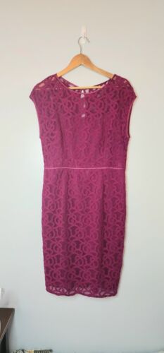 Adrianna Papell size 12 Women's A line Dress cranb