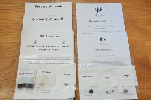 Fisher X-100-3 Röhrenverstärker Restauration Reparatur Upgrade Rebuild Kondensator Kit - Bild 2 von 10