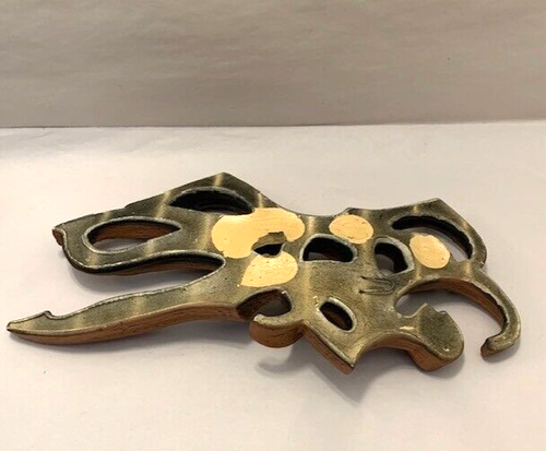 Seltene Vintage MCM Miller Studio Wanddeko tanzendes Paar Skulptur Art Deco 13" 1974 - Bild 13 von 23