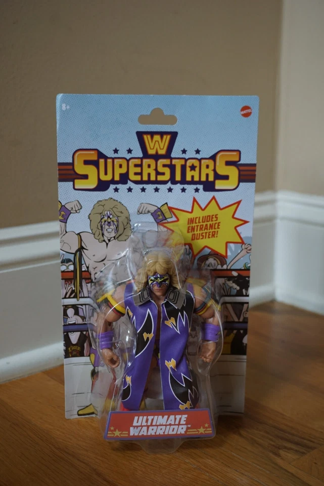 Figura W Superstars Ultimate Warrior Serie 2 Mattel Foto 3 de 4