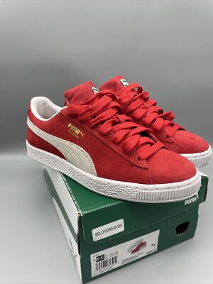 Red PUMA Suede Classic XXI 6-1/2 C