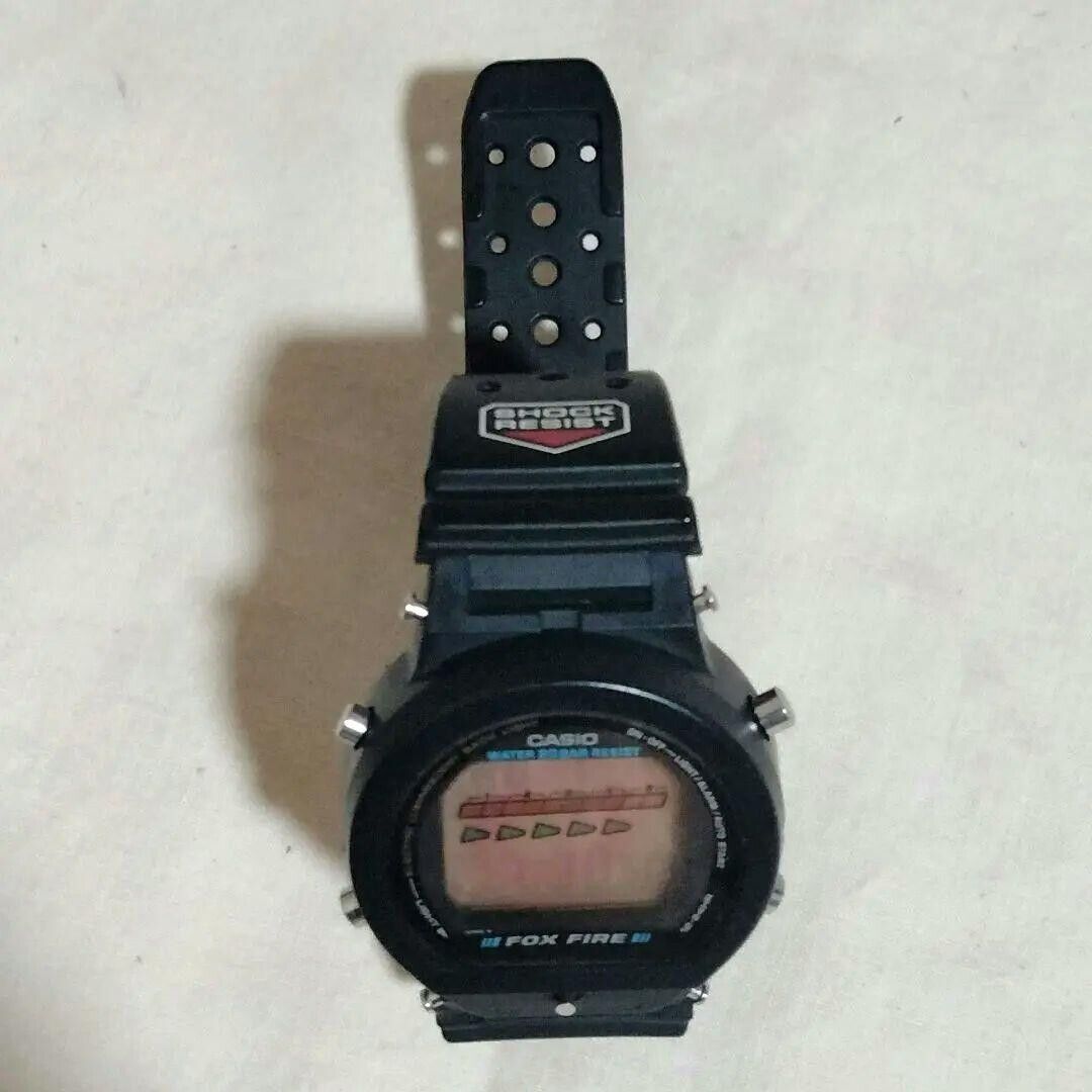 CASIO G-SHOCK DW-6600B FOX FIRE VINTAGE WATCH TESTED FROM CASIO G-SHOCK DW-6600B FOX FIRE VINTAGE WATCH TESTED FROM
