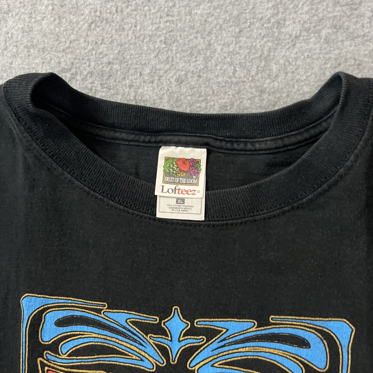 Vintage T Shirt - TPRS The Rock Poster Society 1999 Hanes Black View 2