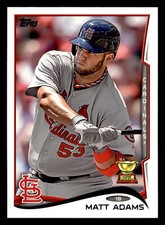 Matt Adams 2014 Topps #157 St. Louis Cardinals BUY3GET1FREE