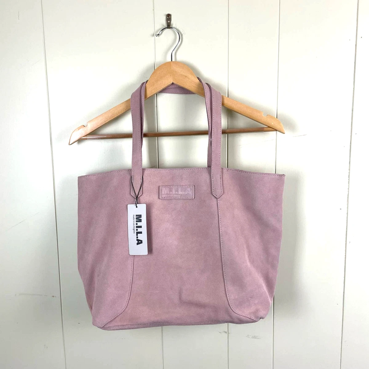 Luxury Tote Bag Suede | Chocolate