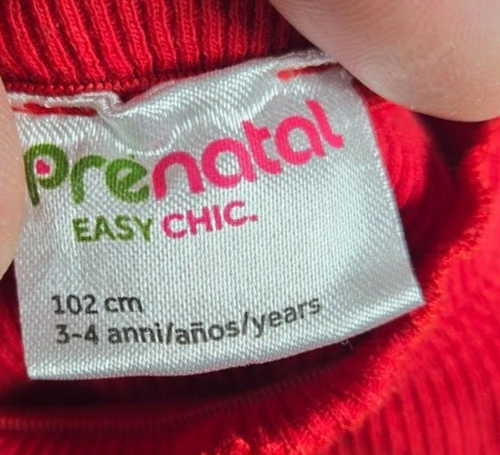 Camicie Bambina Prenatal Easy Chic Set di 3 Giallo, Rosa e Rosso Taglia 4/5 e 3/4 - Foto 6 di 10