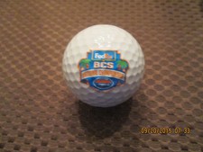LOGO GOLF BALL-2009 FEDEX BCS NATIONAL CHAMPIONSHIP...NCAA FOOTBALL  