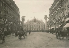 Photograph Paris Victor Emmanuel III Italy Visit Silver Print 1903