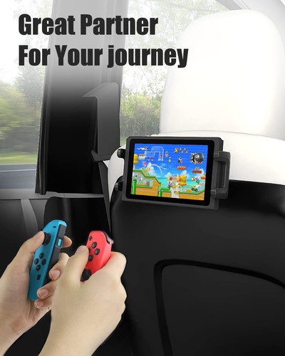 Support Tablette Voiture pour Tesla Appuie-tête Support iPad Voiture avec Rot... - Photo 6/7