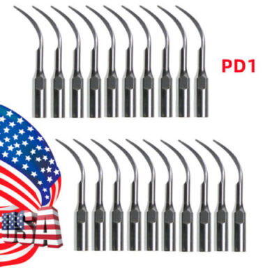 Embouts Détartrant Ultrasons Pour Pièce à Main Dentaire - PD1 - 5/10/20PCS - Compatible DTE/Satelec