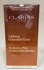 Clarins-Radiance-Plus  Golden Glow Booster Self Tanning, 15ml/0.5oz,NIB