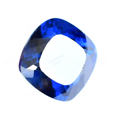 D' Block Natural Tanzanite 54.60 Ct Blue Cushion Cut Certified Huge Gemstone
