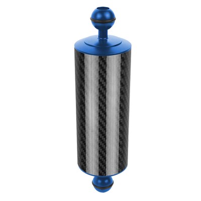 Blaue Kohlefaser Float Auftriebsarm Tauchen Unterwasser Kamera Halterung 8''