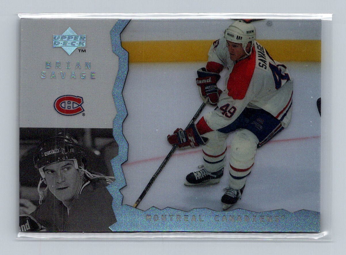 1996-97 Upper Deck Ice Brian Savage Montreal Canadiens #34