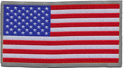 Toppe Toppa Patch Bandiera Stampado Banderina Usa Americana Stati Uniti - Foto 6