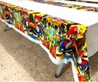 ALL THEME TABLE COVER  BANNER FLAG BIRHTDAY PARTY DECORATION SUPPLIES