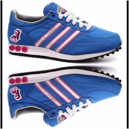Adidas la trainer blu jeans donna NUOVE Taglia 39 1/3 | eBay