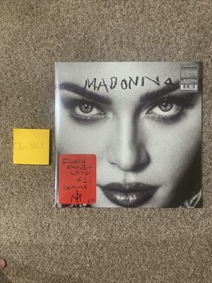 Madonna - Finally Enough Love, HMV,  2x Clear Vinyl. New/Sealed