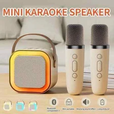 PORTABLE MINI WIRELESS KARAOKE SPEAKER WITH MICROPHONE MALAYSIA