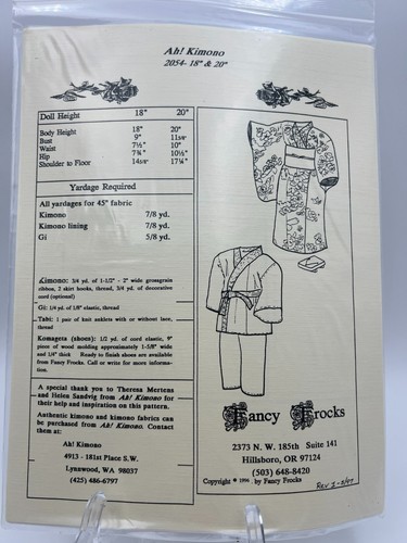 Buyers Choice: Doll & Doll Clothing, Stuffed Animal & Toy Sewing Patterns - Picture 74 of 149