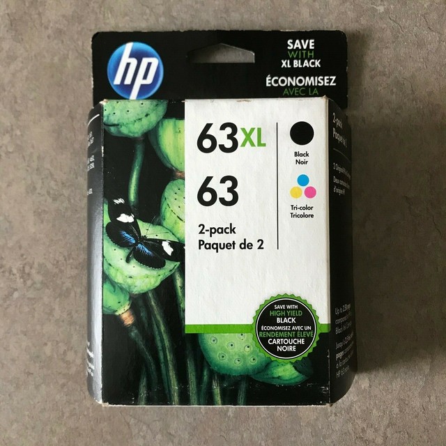 HP 63XL (L0R48AN) Tri-Color Ink Cartridge for sale online | eBay