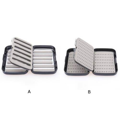 Bo?te d'hame?ons de p??che ??tanche truite basse mouches design compact et rob - Photo 8/14