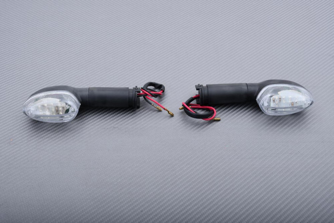 Paire De Clignotants Avant Blancs Pour Honda CB900F Hornet 900 (2002-2007) - Neufs