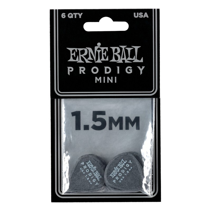 ERNIE BALL EB9200 Prodigy Mini 15 6-упаковочный Плектрен Delrin Schwarz 2990₽
