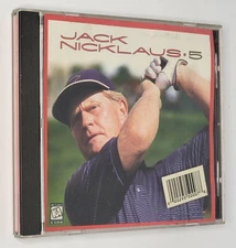 Jack Nicklaus 5 PC CD-ROM Game Golf PGA Courses 1997