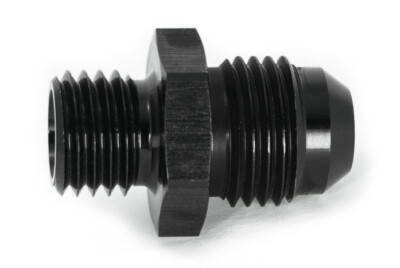 Gewindeadapter M12x1,25 zu Dash 6 / -6 AN / JIC 6 Schwarz eloxiert 9/16 - 18UNF