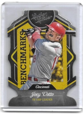 2019 Panini Leather & Lumber #9 Joey Votto Benchmarks | eBay
