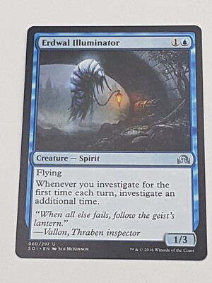 Magic the Gathering Einzelkarte Erdwal Illuminator bespielt