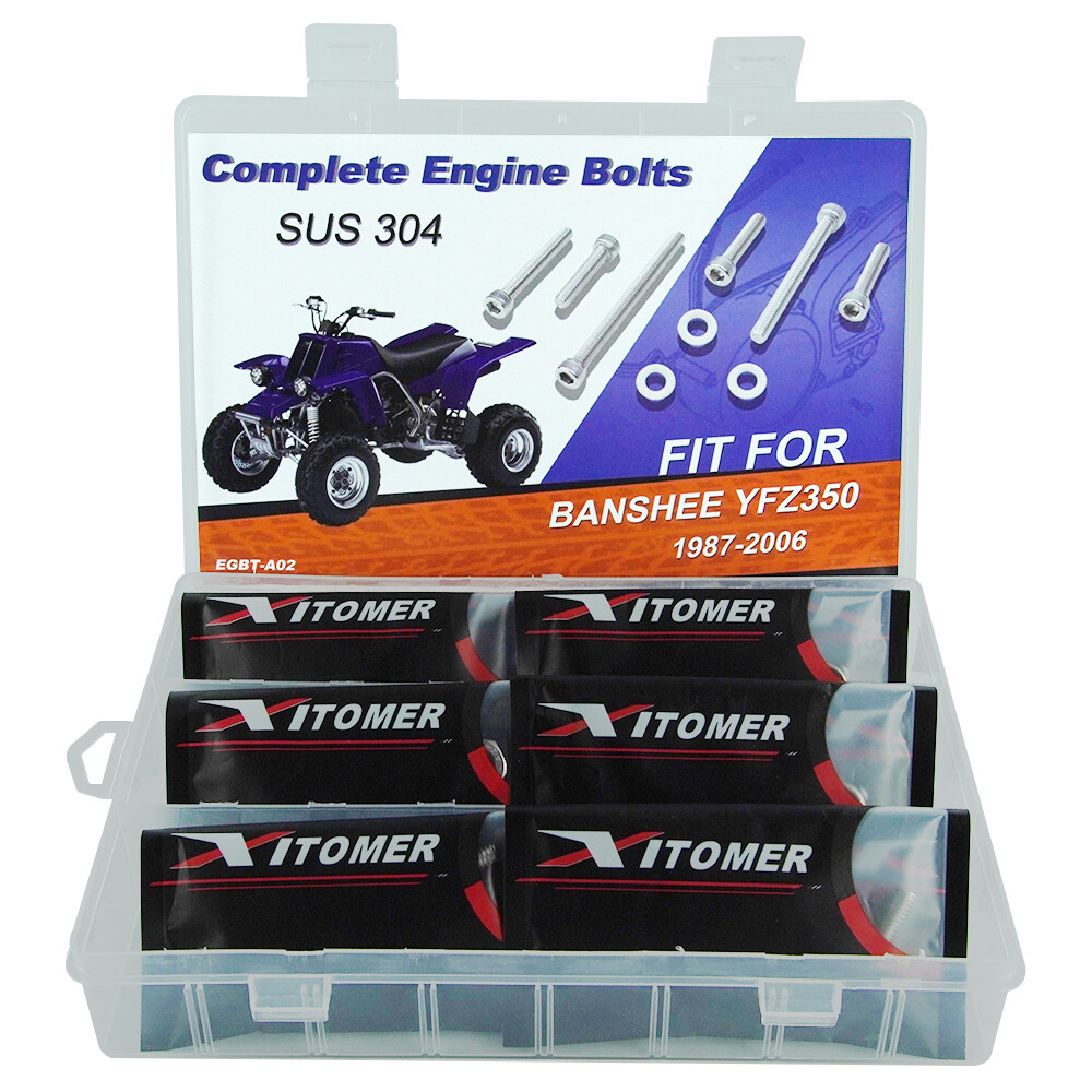 Fit For Yamaha Banshee YFZ350 1987-2006 Stainless Bolt Screw Kit