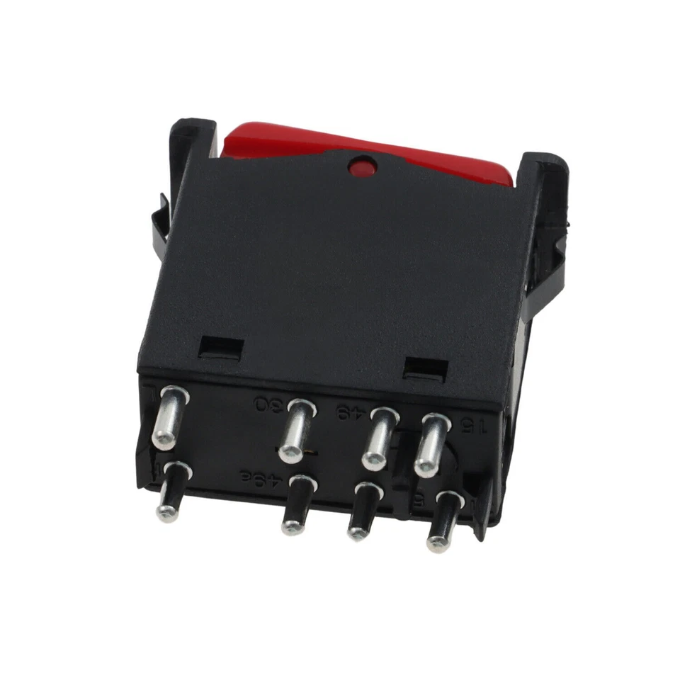 Emergency Flasher Switch Hazard Switch for 1988-1991 Mercedes-Benz 300SE - Image 3 of 4