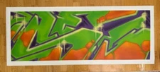 SEEN Richard Mirando Original Graffiti CANVAS Wild Style Series Signed 24X60