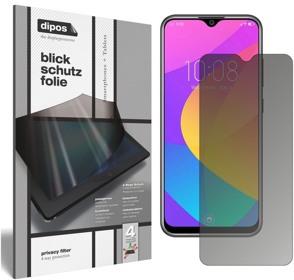 Oukitel Y4800 Blickschutzfolie Matt Schutzfolie Folie Display Schutz Dipos-image