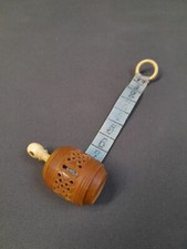 Antique Measuring Tape. Miniature Barrel. Mid 20th Century