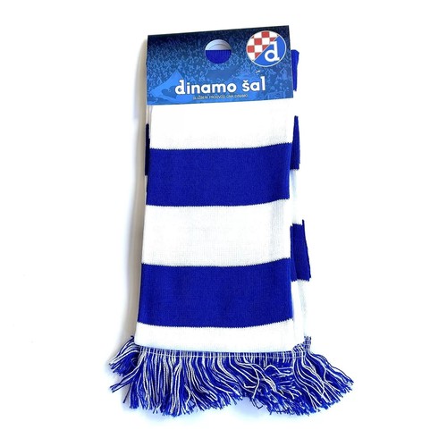 CROATIA Dinamo Zagreb Scarf - Knitted Scarf GNK Dinamo stripes - Picture 3 of 4